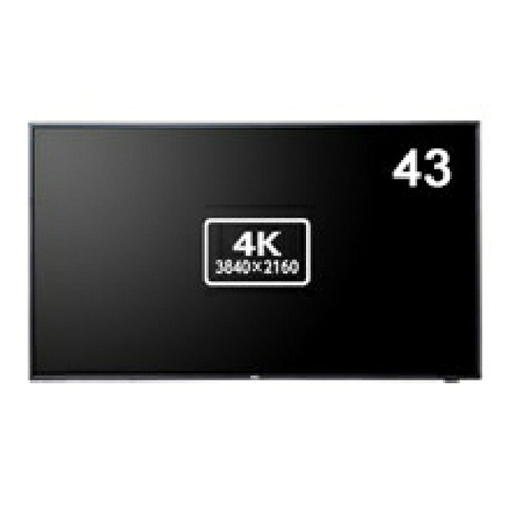 楽天市場】NEC LCD-E438 液晶ディスプレイ 43型/3840×2160/HDMI、D-Sub  
