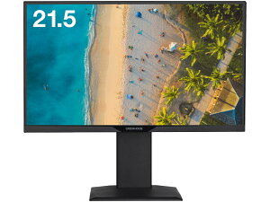 GH-LCW22LH-BK 21.5�^���C�h�L����p�f�B�X�v���C ���~ �u���b�N