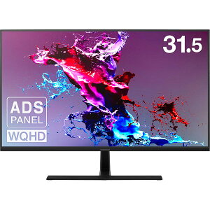 GH-LCW32WA-BK 31.5^ChtfBXvC/2560×1440/HDMIADisplayPort/ubN/Xs[J[/5Nۏ/ADSpl