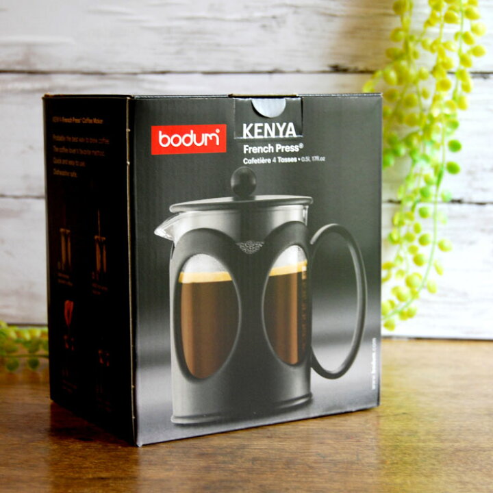 楽天市場】bodum フレンチプレスコーヒーメーカー KENYA 0.5L  