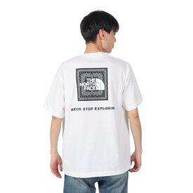 ノースフェイス S／S　BANDANA　SQ　　LG　T トレッキング カットソー NT32446 W2