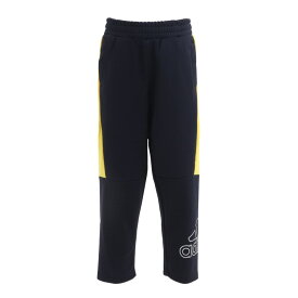 (アディダス）adidas YB　カラーブロック　BOSウ　ォームアップパンツ(ウラキモ トレーニングウエア スウェットパンツ CN656-HM9594　冬　クリアランス
