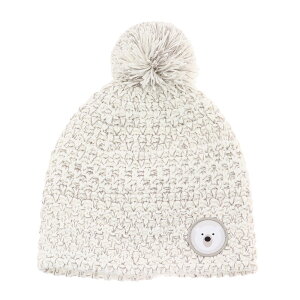 (STREULE�jKIDS�@BEAR�@KNIT�@�@CAP �E�C���^�[�p�i �j�b�g�X 335Z2DW5038WHT