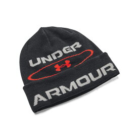 (アンダーアーマー）UNDER ARMOUR UA　HALFTIME　REV　ERSIBLE　BEANIE 衣料小物 ニットキャップ 1373105-001