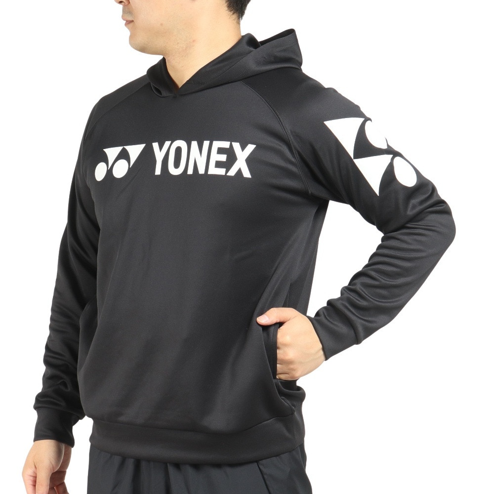 (ヨネックス）YONEX ユニスウェットパーカー ラケットスポーツ Ｍテニススウェット RWX22005-007