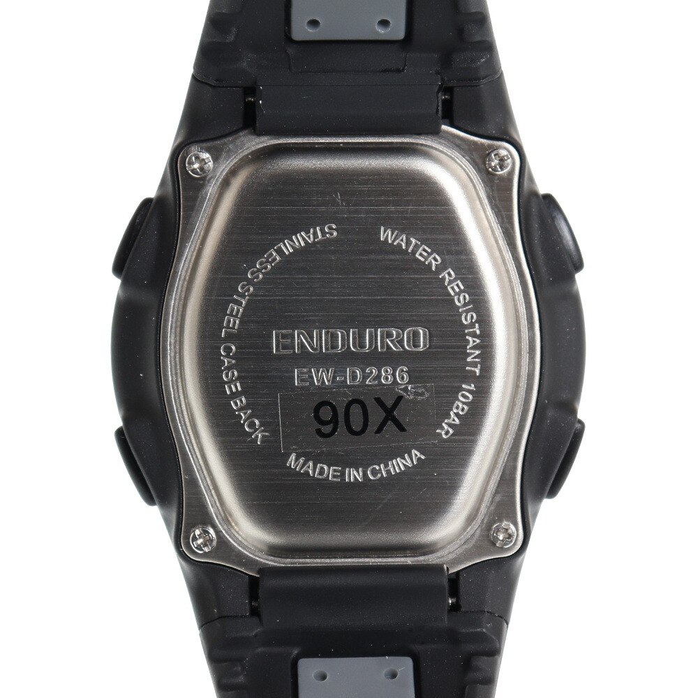 (ＥＮＤＵＲＯ）心拍・１６ＬＡＰ・１０気圧 ライフスタイル小物 時計 EW-D286-BK