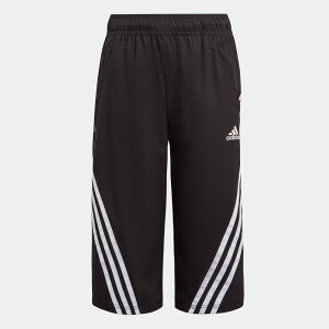 (アディダス)adidas YB MH 3ストライプス 3 /4ウーブンパンツ トレーニングウエア クロプトパンツ TG047-HC1657