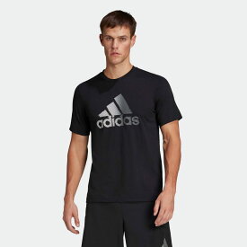 (アディダス）adidas M　D2M　LOGO　Tシャツ トレーニングウエア 半袖Tシャツ IF320-HF7212