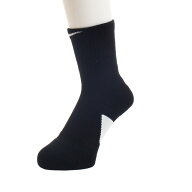 ナイキ(nike)エリートミッドソックス1．5 バスケットボール ソックス SX7625-013 BLK