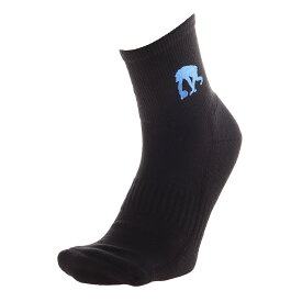 (EGOZARU）エゴザル　ワンポイントソックス　黒 バスケットボール ソックス EZAC-8802 ブルー