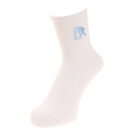 (EGOZARU）エゴザル　ワンポイントソックス　白 バスケットボール ソックス EZAC-8801 スカイブ