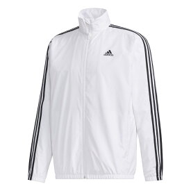 (アディダス）adidas M　MH　3ST　WD　ジャケ　ット トレーニングウエア ブレーカーシャツ IXG12-GE0403ホワイ