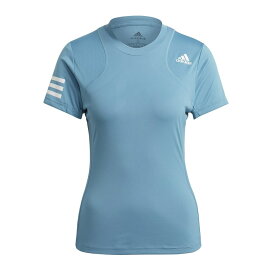 (アディダス）adidas クラブシャツ ラケットスポーツ Lテニスシャツ GL5532-BL/WH