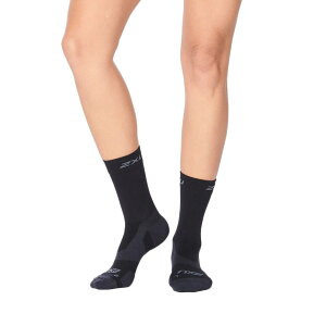 (2XU)Vectr@Light@Cus@hion@Crew@Sock  ㏬ UA7005e BLK/TTM