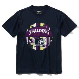 スポルディング ジュニアTシャツ　MTV　ハワ　イナイスボール バスケットボール Tシャツ SJT22068M ネイヒ゛ー