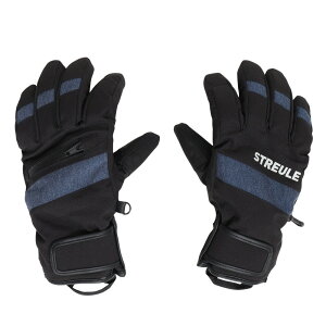 �y4/5�� 5��0�̂����@�G���g���[��00:00-23:59�܂Ń|�C���g�A�b�v�zSTREULE MENS�@5�@FINGER �E�C���^�[�p�i �܎w�O���[�u ST26FWGR0040 BK