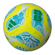 アディダス トリオンダ　リーグ　黄色×水色 競技 サッカーボール ADF424YSK