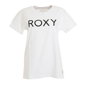 【5と0のつく日　エントリーで00:00-23:59までポイントアップ】(ロキシー）SPORTS　トレーニングウエア　Tシャツ　RST201082－WHT2