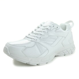 男女兼用 スニーカー 送料無料 ダンロップ リファインド DM2011 ホワイト 白 靴 ランニングシューズ メンズ レディース 幅広 4E スクール 通学 白い靴 外履き 軽量 ヒモ 撥水 ジョギング スポーツ 中学 高校 運動靴