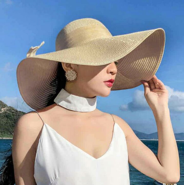 NAMIKI chapelière/手編みペーパーギャザーブルトン -汗ばむ時期に大活躍！涼しく被れる手編みハット - スタイルストア [CUAWBAPF] 夏用手編み麦わら帽子 女性用 ホリデー ビーチ サンハット Chapeu Panama Feminino(Wh