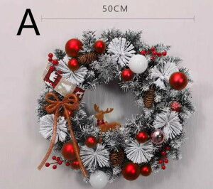 クリスマスリース クリスマスオーナメント ペンダント サンタクロース シーンペンダントクリスマスツリーペンダント ツリー ク リスマス用品花輪掛けクリスマス雑貨 飾り装飾祝日の装い50