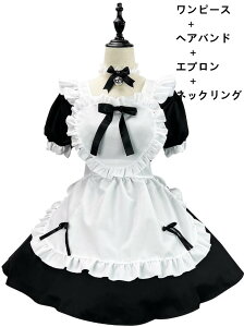 レストランメイド服ロリィタ 半袖OP Lolita ロリータ コスプレ 日常服ゴスロリワンピース人形師 レディースフリルレース ワインカート可愛いお嬢様姫系少女ワンピ ロリータワンピースキュー