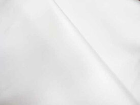 『東レ　ポリエステルサテン』☆　純白のホワイト　☆生地　ポリエステル　100％（帯電防止加工品）生地/サテン/激安/衣装/発表会/タケヒロヤ