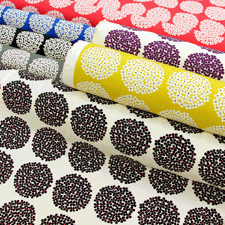 楽天市場 コットンこばやし 北欧テイスト サークルフラワー コットンキャンバスプリント生地 花柄 北欧 フラワー 北欧風 コットンこばやし 生地布地の店タケヒロヤ