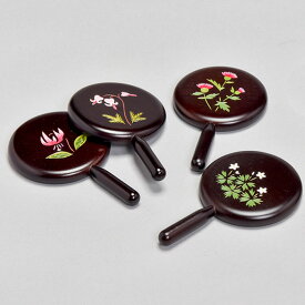【小花シリーズ】豆鏡（手付き）
