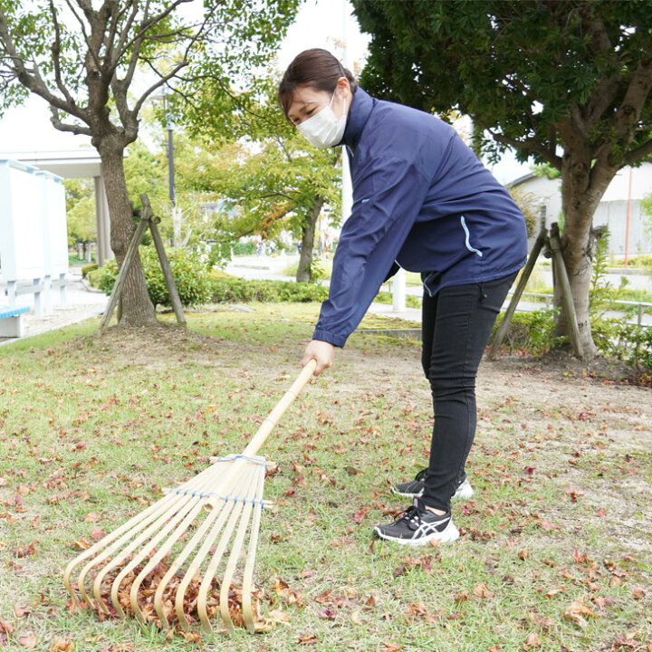 楽天市場】熊手 10本爪 160cm 国産 日本製 熊手 くまで 鬼熊手 竹製 