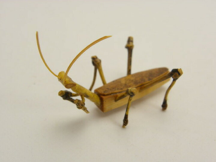 楽天市場】昆虫 カマキリ 竹製虫 小物 置物 : 竹専門店の竹伊