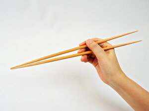角菜箸 利休菜箸 33cm 一膳 国産 日本製 竹製 高級取り分け箸 料理箸 旅館 ホテル 料亭 割烹 カトラリー