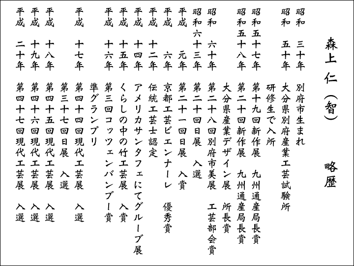 花籠 花入 唐人笠 (竹製) 森上 仁(智) 日展作家 楽天市場】在庫要確認 唐人がさ 森上仁 W24cm×D24cm×H22cm 国産
