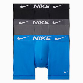 3枚セットでお買い得に！買い替え用にも安心！NIKE BOXER BRIEF 3PKナイキ ボクサーブリーフ3PK KE1157-9SL