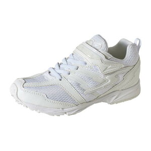 通学用で人気のオールホワイトスニーカー!MOONSTAR/ムーンスター スーパースターバネのチカラ J755 12281821 ホワイト