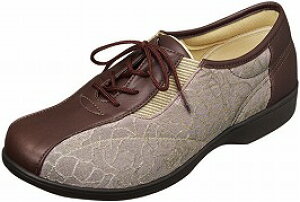 日本製のシニア向けカジュアルシューズ!ムーンスター/MOONSTAR らくらくL007 ブラウン12420617
