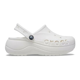 話題のクロックスの厚底サンダル♪クロックス バヤプラットフォームCROCS BAYA PLATFORM CLOG 208186-100