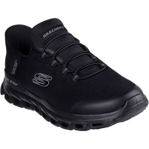 �N�b�V�������ɕx�񂾒���f�U�C���̃\�[����������X�P�b�`���[�Y/SKECHERS GLIDE-STEP-ZEFYR�O���C�h�X�e�b�v �[�t�B�[���n���Y�t���[ �X���b�v�C���Y 233011-BBK