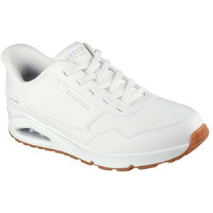 �X���b�v�C���Y������ɉ��K�ŗ����₷����SKECHERS/�X�P�b�`���[�Y �E�m/UNO-BANKSIA183022W-WHT