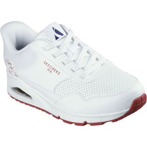 q["{"ƈ󎚂{胂fSKECHERS/XPb`[Y XbvCYEmaSLIP-INS UNO WAGARA-PROSPERITY 177903W-WHT
