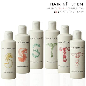 資生堂 ヘアキッチン シャンプー 230mL+トリートメント230g SET 種類選択有り ハイドレイティング バランシング リフレッシング モイスチャライジング スムージング ボリューマイジング プロ用美容室・美容院専門店 プチギフト用 コスメジャングル