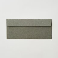 竹尾 Dressco エンベロープ ロング 鼠 カマス貼り エンボス ライン入り 90×203mm 3枚 | TAKEO PAPER PRO…