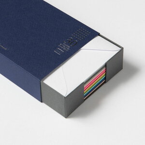 竹尾 マーメイド30色封筒セット 深海 限定品 ダイヤ貼り163×112mm 30枚(30色×1枚) | TAKEO PAPER PRODUCTS ペーパーパレット |