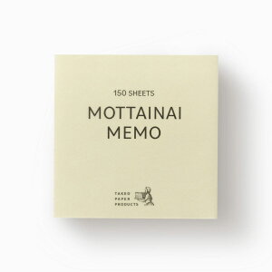 �|�� MOTTAINAI MEMO ����-01 �u���b�N���� 90×90mm 150��(50��×3��) | TAKEO PAPER PRODUCTS | ���������Ȃ� �� 1750464
