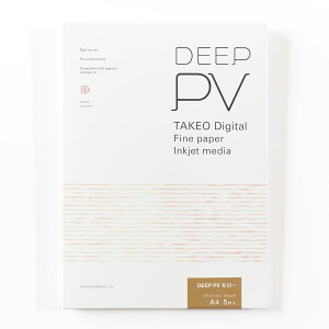 �|�� DEEP PV A4 �����[ �C���N�W�F�b�g�p�� 297×210mm 5���� 300.0g/ | TAKEO PAPER PRODUCTS �f�B�[�v�s�[���C | �}�b�g�� �Жʈ��