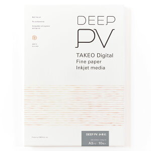 �|�� DEEP PV A3�m�r ������ �C���N�W�F�b�g�p�� 483×329mm 10���� 300.0g/ | TAKEO PAPER PRODUCTS �f�B�[�v�s�[���C | �}�b�g�� �Жʈ��