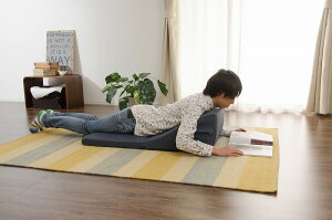 【送料無料】フロアチェアカバーリング「TVまくら」クッション TVまくら 安眠 横向き 横寝枕 クッション オシャレ 人気 インテリア 北欧 シンプル モダン クッション 北欧 国産 フロアチェア