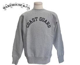 WAREHOUSEウエアハウス スウェット 483COAST GUARD リバーズスウェット