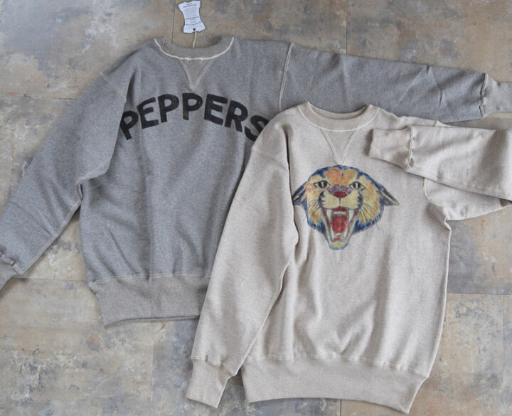 楽天市場】WAREHOUSE ウエアハウス スウェット 403 PEPPERSセットイン  