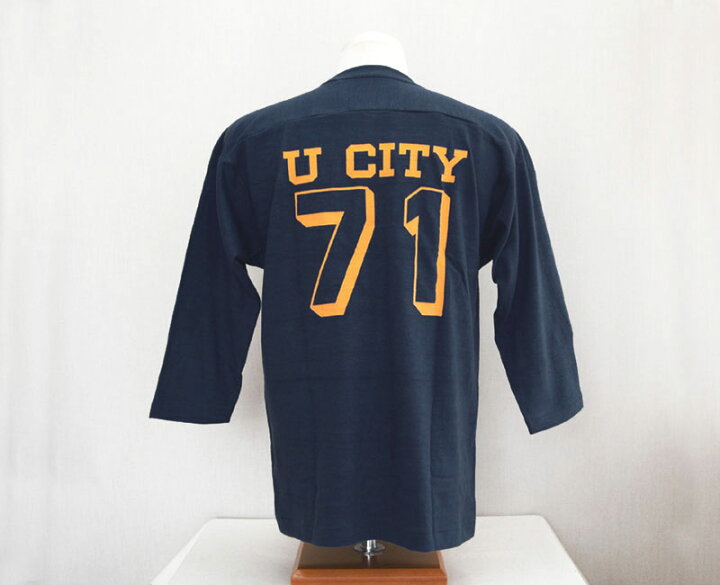 楽天市場】WAREHOUSEウエアハウス 4063 7分袖フットボールTEE F.B.T U 
